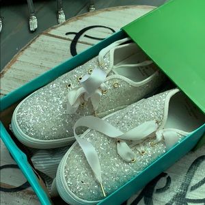 Brand New Never Worn Kate Spade Glitter Keds
